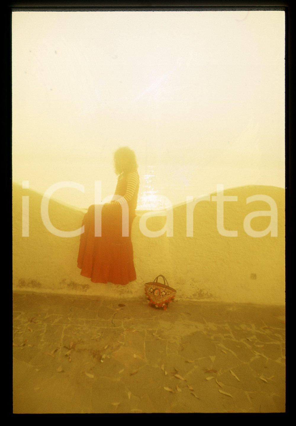 35mm vintage slide* 1970ca CATANIA (?) Marcella BELLA Ritratto artistico 12