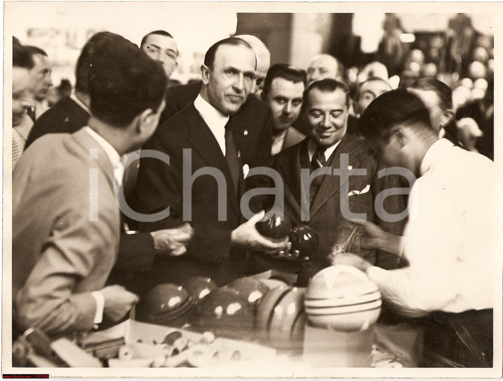 Fotografia d epoca originale 1932 MILANO Giocattoli DINO ALFIERI BRUNO FORNACIARI 1