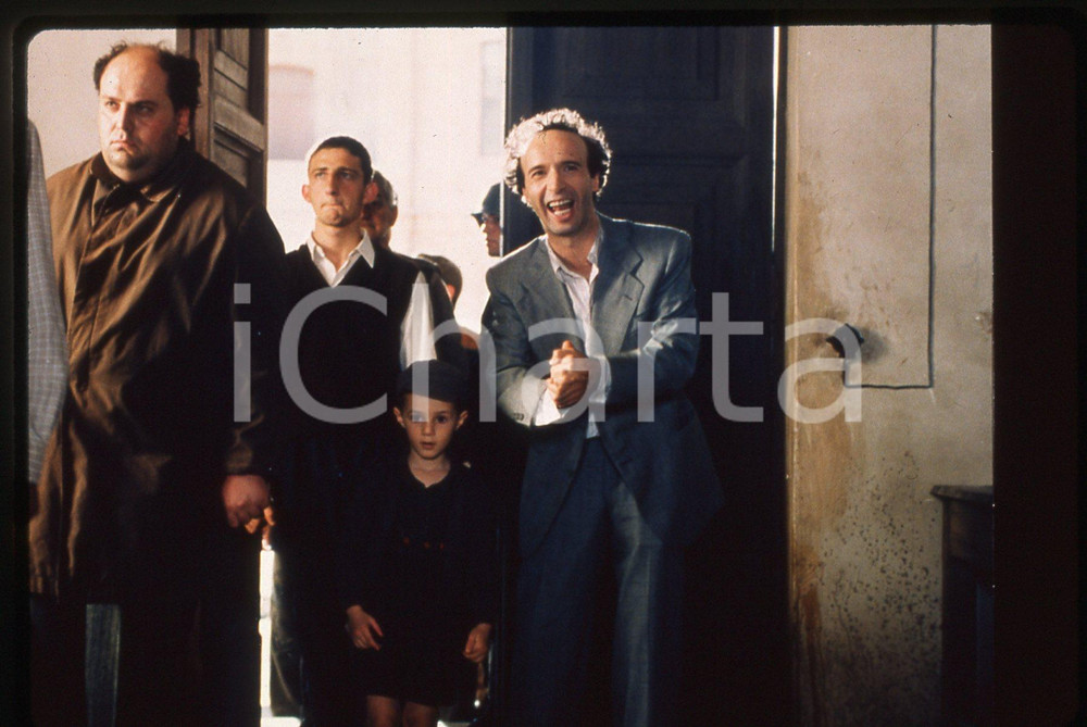 35mm vintage slide*1997 LA VITA E' BELLA Roberto BENIGNI Giorgio CANTARINI 