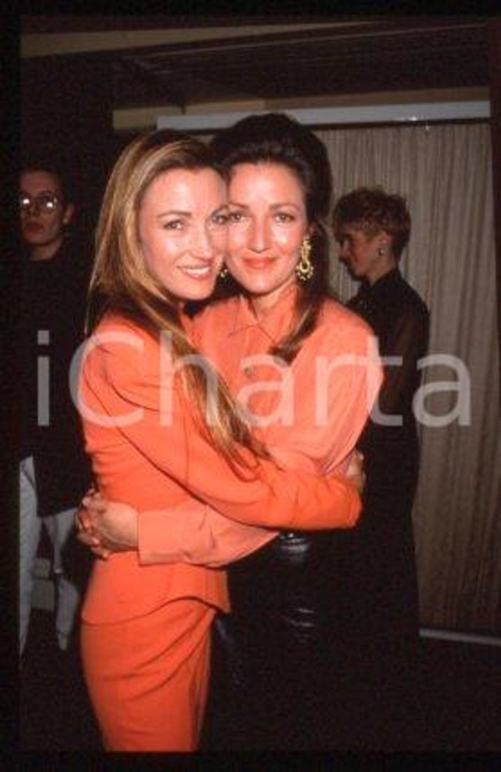 Jane SEYMOYR - CINEMA Actress with a sister 1985 ca * 35 mm vintage slide 9