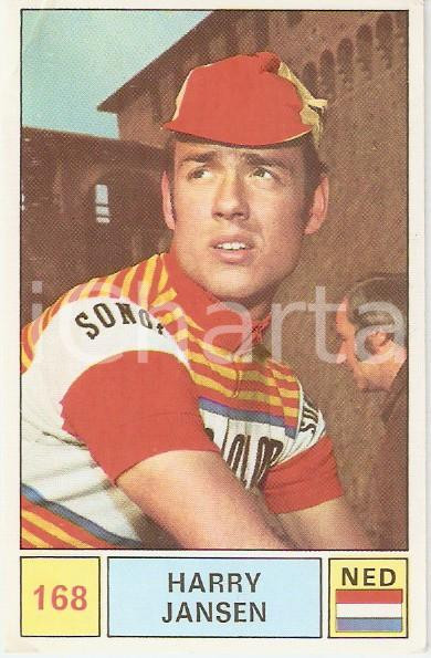 Oggetto da collezione cartaceo PANINI  SPRINT 1971 Figurina Harry JANSEN n. 168 Ciclismo 1