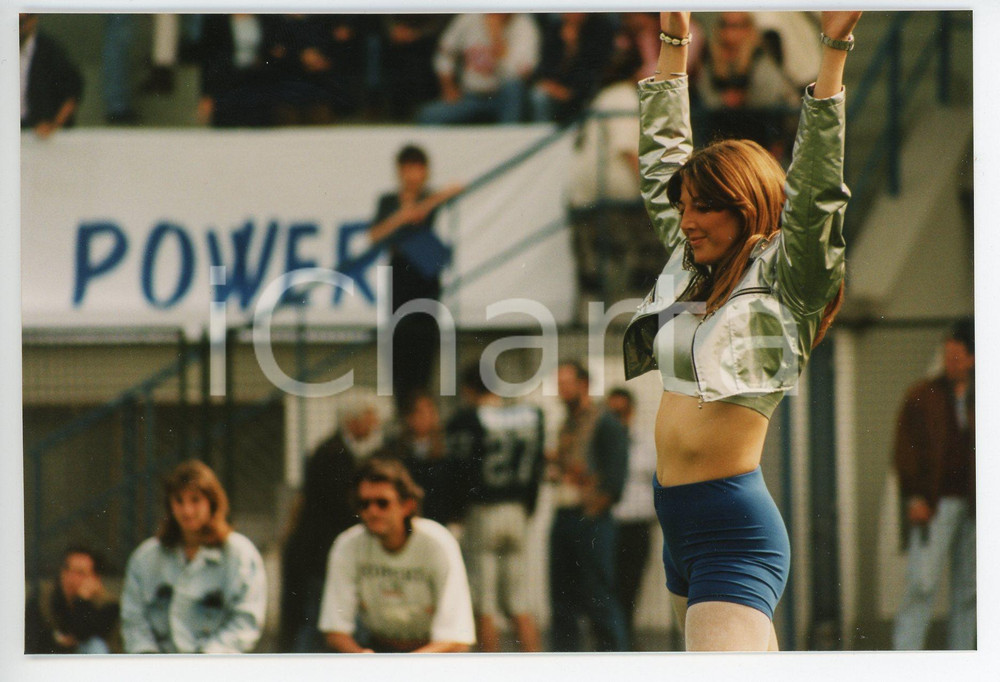 1995 ca MILANO - FOOTBALL Sive RHINOS Milano - Cheerleader ^Foto 15x10 (2) Fotografia originale a colori.CONDIZIONI: GOODFORMATO: 15x10 cm    originale e autentica 1