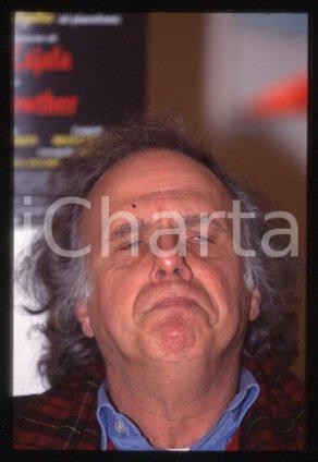 35mm vintage slide* 1995 ca MILAN American artist & writer John M. CROWTHER (2)