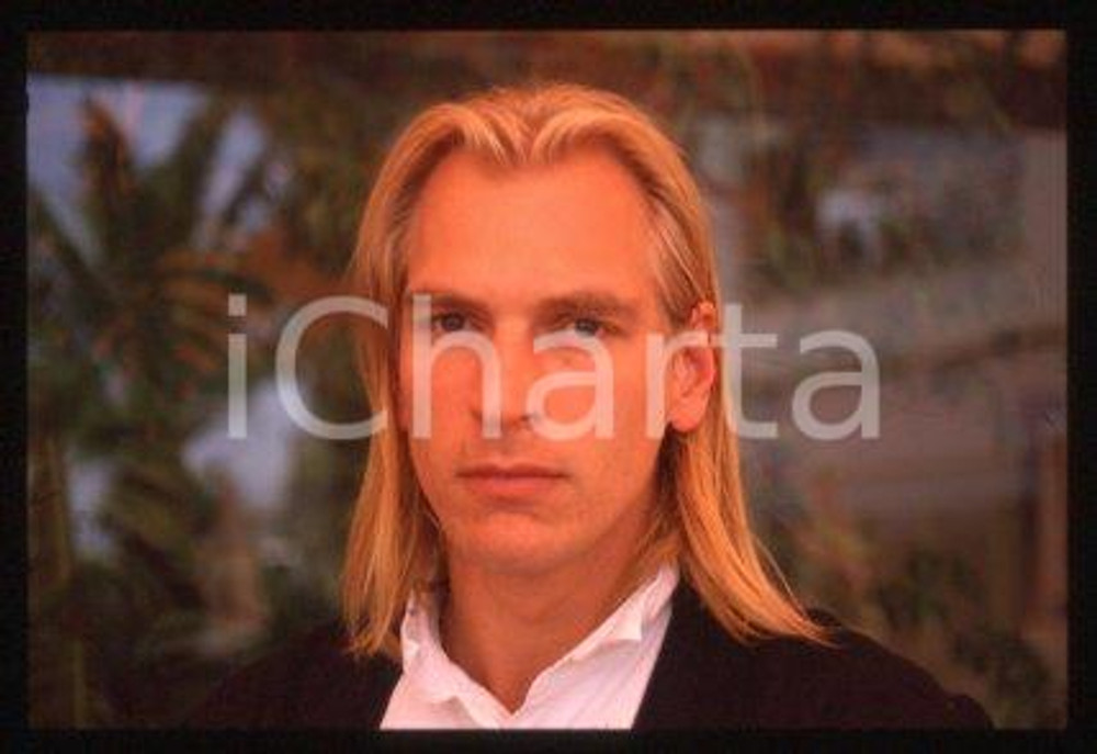 Julian SANDS CANNES Film Festival Portrait of actor 1990 * 35mm vintage slide 17