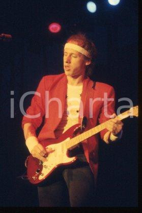 35mm vintage slide* 1985 MUSIC British rock band DIRE STRAITS Mark KNOPFLER (8)