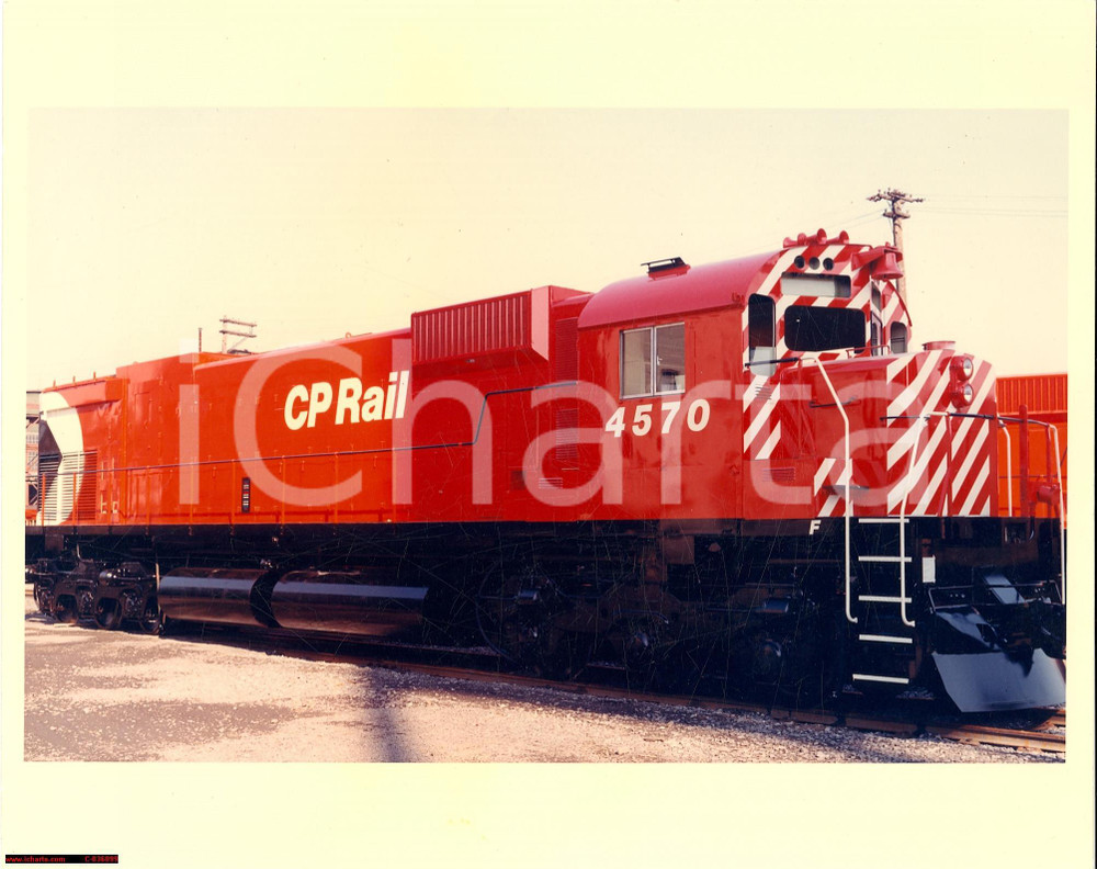 Fotografia d'epoca originale Canadian Pacific Railways - CP 4570 - real photo 1