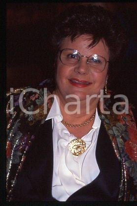 Marisa MOLTISANTI - MSI Politica italiana Ritratto 1990 * 35 mm vintage slide 12
