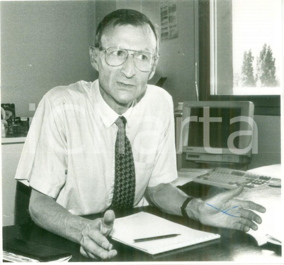 1996 RIEDISHEIM (F) Hilaire GIRON patron de Activ Système Consultant *Fotografia