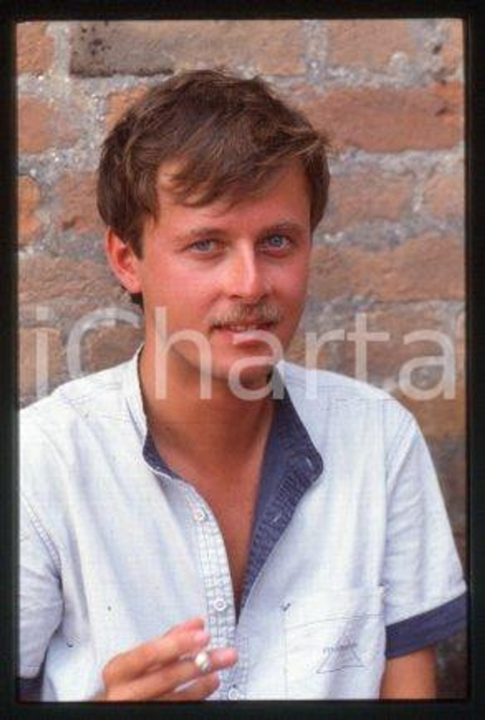Piotr ŁYSAK - CINEMA Polish film actor businessman 1983 ca *35mm vintage slide 8