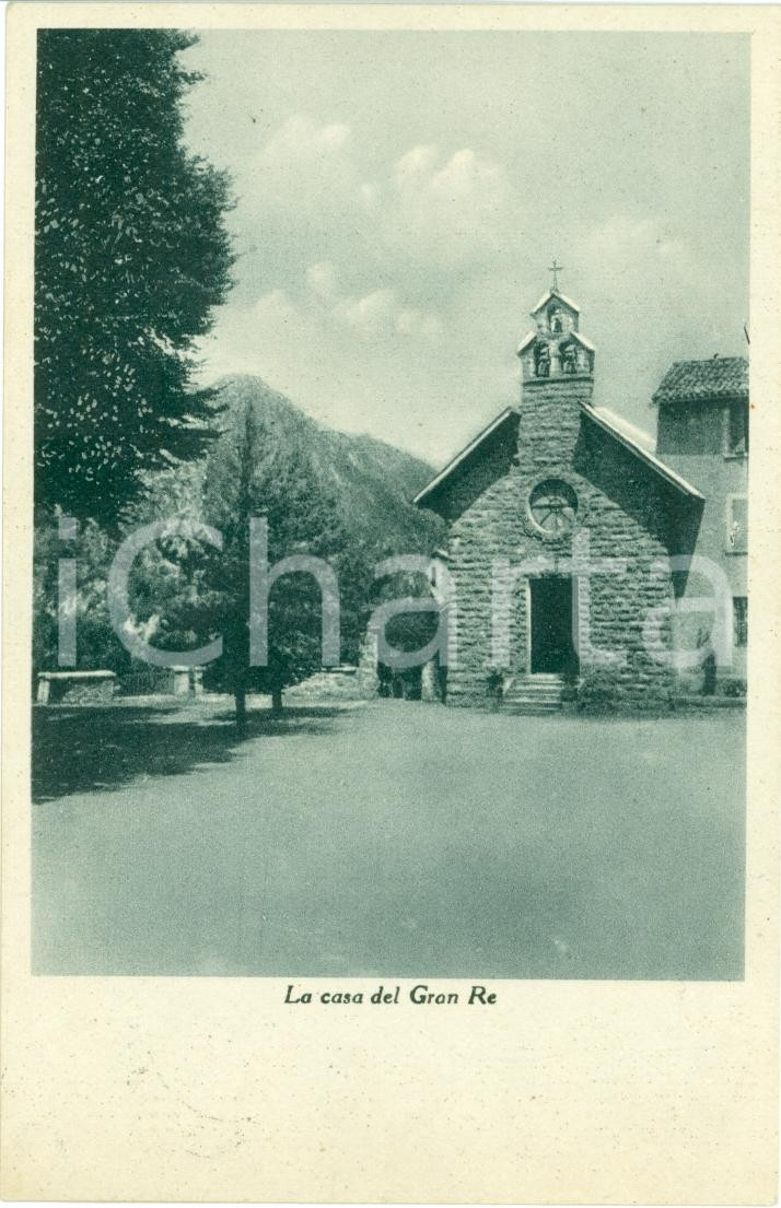 Cartolina originale da collezione 1956 COSTA VALLE IMAGNA BG Casa Alpina Seminario di MILANO Cartolina FP VG 1
