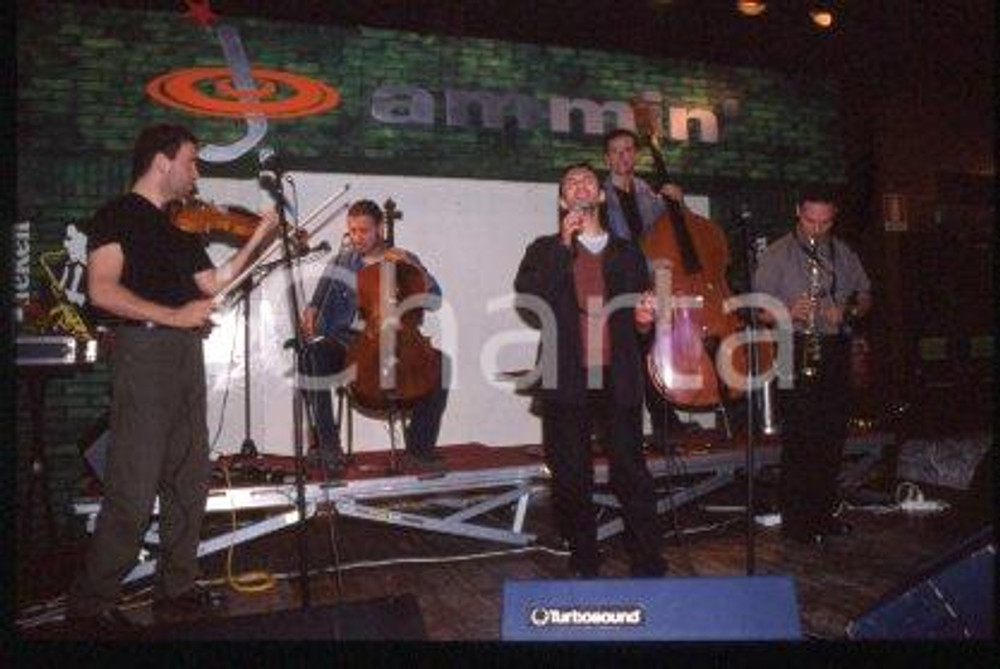 QUINTORIGO - JAMMIN' Music club Italian band 1999 ca * 35 mm vintage slide 23