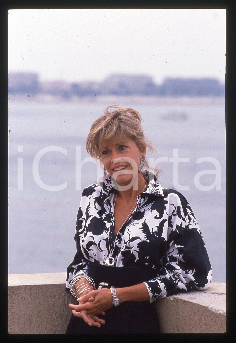 35mm vintage slide* 1989 FESTIVAL CANNES - Jane FONDA - Ritratto dell'attrice 12
