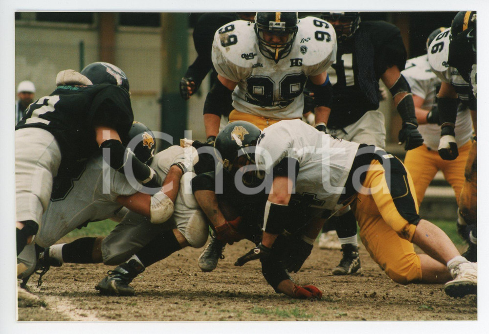 1995 CERNUSCO SUL NAVIGLIO BLACKHAWKS Cernusco vs GIAGUARI Torino *Foto FOOTBALL