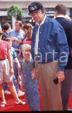 35mm vintage slide* 1993 CINEMA HOLLYWOOD Walter MATTHAU Mason GAMBLE (1)