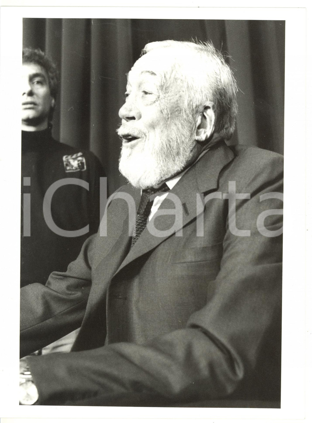 1990 ca VENEZIA - MOSTRA DEL CINEMA Ritratto del regista John HUSTON - Foto