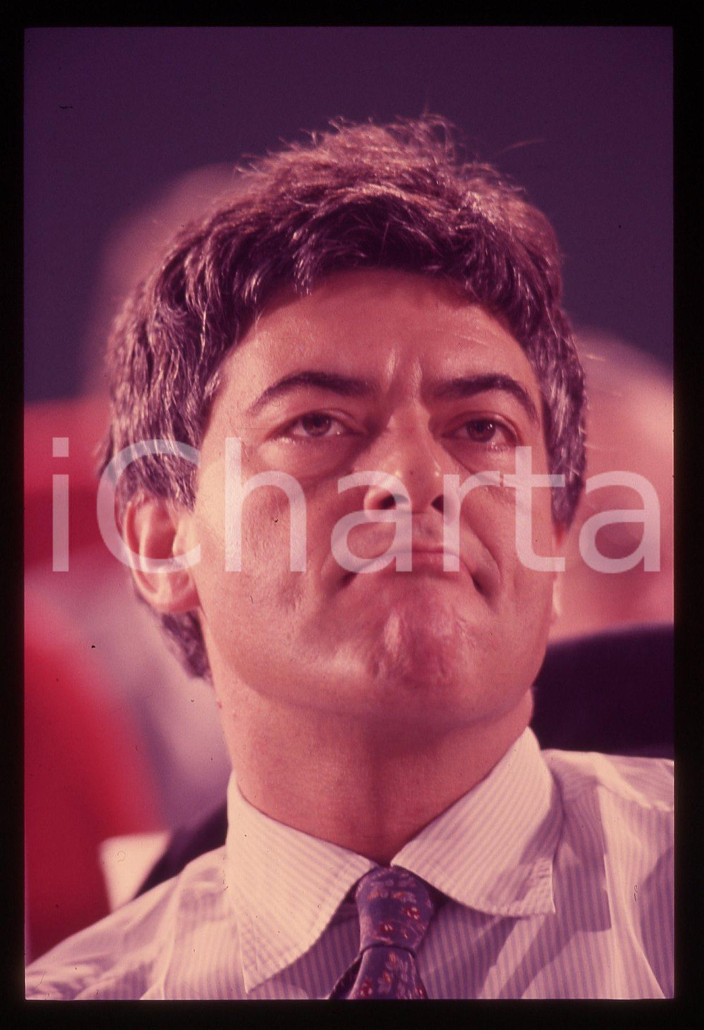 35mm vintage slide* 1989 MILANO Claudio MARTELLI Congresso PSI Ansaldo (29)