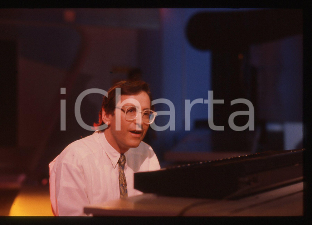 35mm vintage slide* 1985ca MUSICA Stephen SCHLAKS Ritratto del musicista (22)