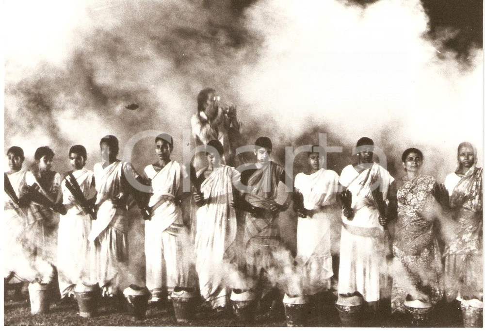 Fotografia d epoca originale 1981 INDIA Mrinal SEN Foto scena CHAALCHITRA KALEIDOSCOPE 1