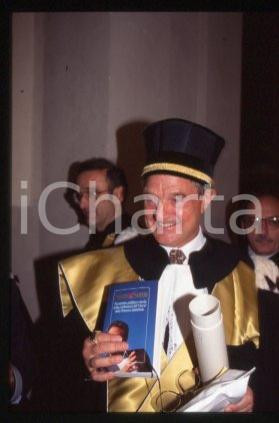 35mm vintage slide* 1995 BOLOGNA UNIVERSITY Honorary Degree of George SOROS (69)