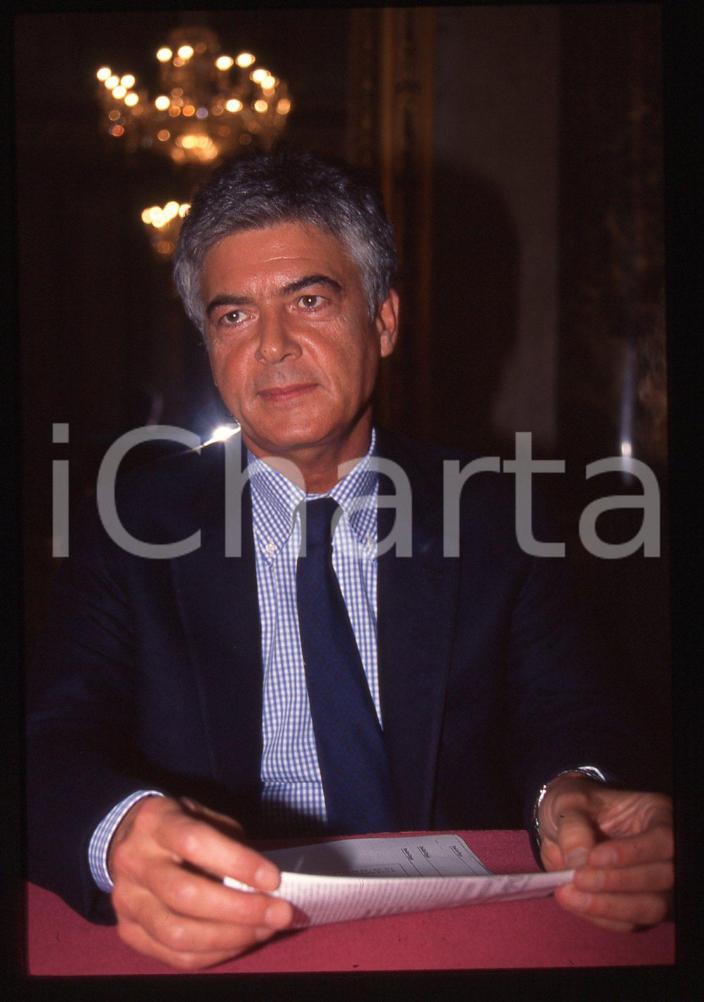 35mm vintage slide* 2000 ca MILANO Claudio MARTELLI Palazzo Serbelloni (1)