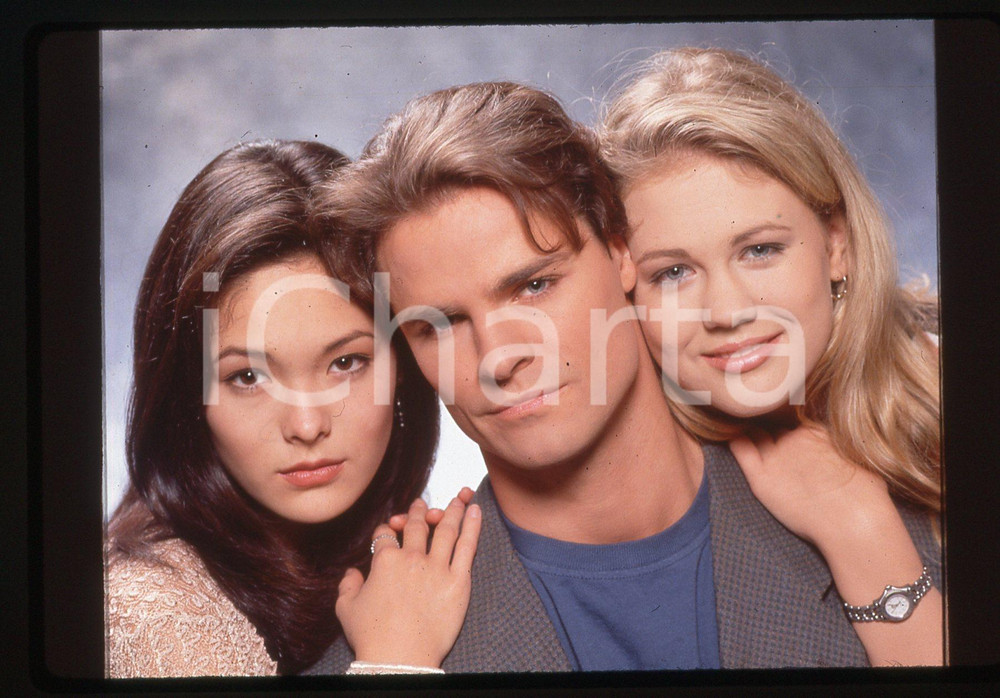 35mm vintage slide*1995ca BEAUTIFUL Soap Dylan NEAL Maitland WARD Lindsey PRICE