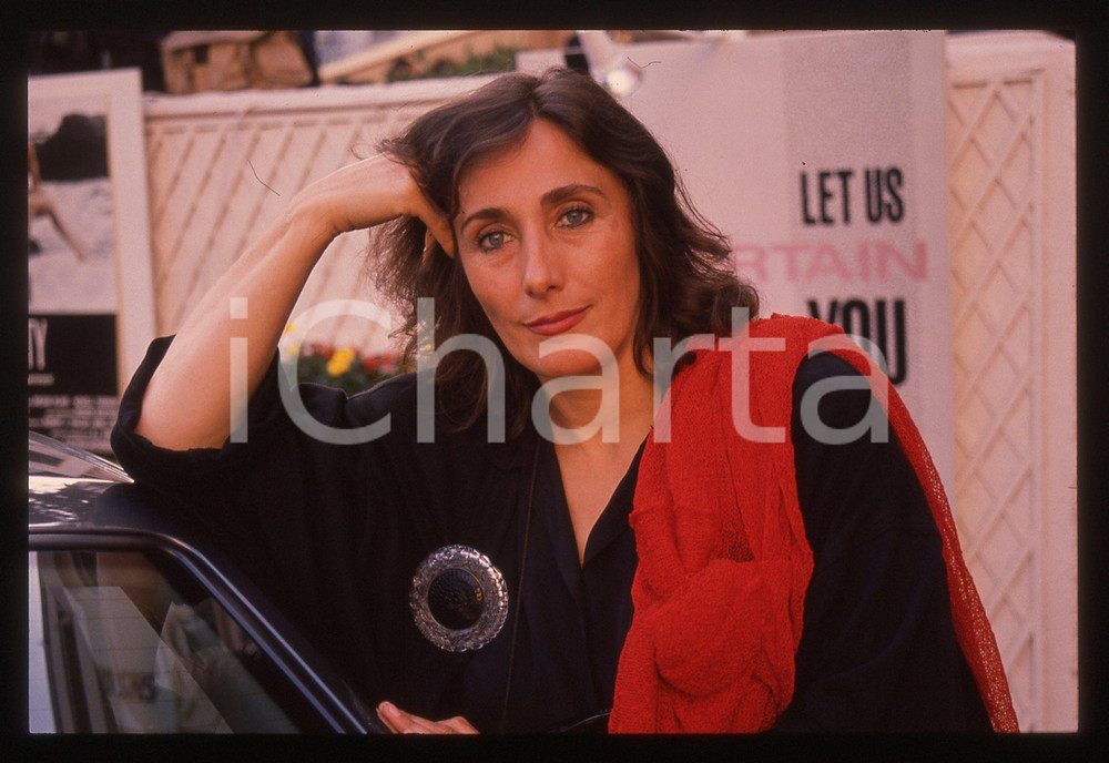 35mm vintage slide* 1990 ca FESTIVAL CANNES - Irene BIGNARDI (2)