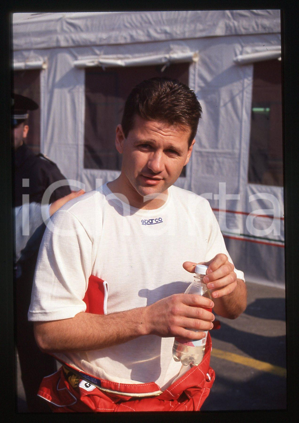 35mm vintage slide* 1994 GP SAN MARINO - Nicola LARINI nel paddock - Ritratto 2
