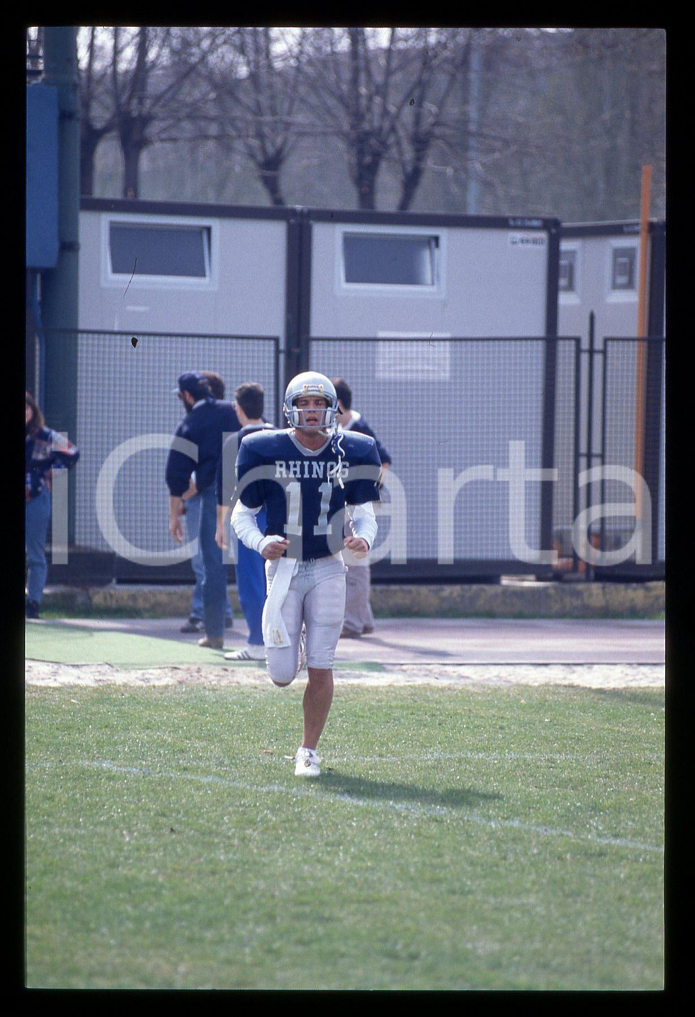 35mm vintage slide* 1995 MILANO FOOTBALL Sive RHINOS Milano vs FROGS Legnano 19