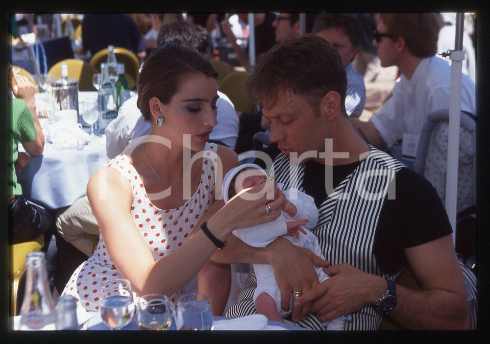 35mm vintage slide* 1996 CANNES Rocco SIFFREDI Lorenzo TANO Rosa CARACCIOLO