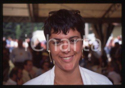35mm vintage slide* 1995 ca LEGA NORD - ITALIA Politica Elisabetta BERTOTTI (25)