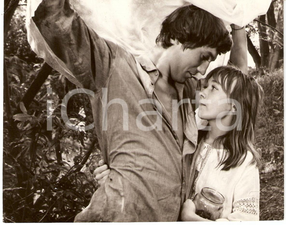 Fotografia d epoca originale 1974 EX URSS Yelena KORENEVA Yevgeny KINDINOV Romans o vlyublyonnykh Foto scena 1