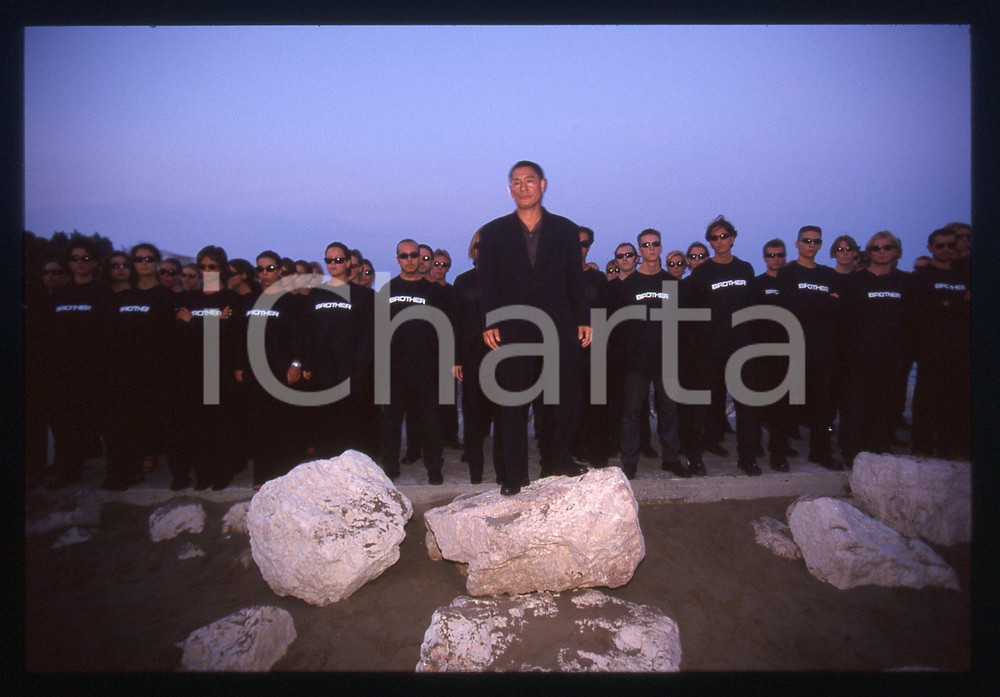 35mm vintage slide* 2000 LIDO DI VENEZIA Takeshi KITANO presenta film BROTHER 11