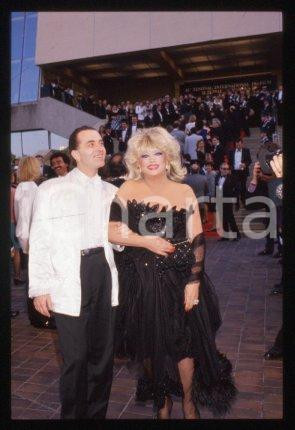 35mm vintage slide* 1990 ca FRANCIA Attrice COCCINELLE Jacqueline DUFRESNOY 2
