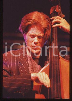 Fotografia d epoca originale Kyle EASTWOOD  MILAN Jazz bassist Performance 1999 ca  35 mm vintage slide 20 1