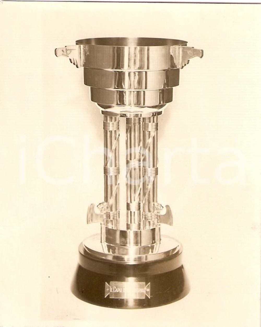 Fotografia d'epoca originale 1932 ROMA Coppa omaggio di Mussolini per campionati TIRO A VOLO Milizia *Foto 1