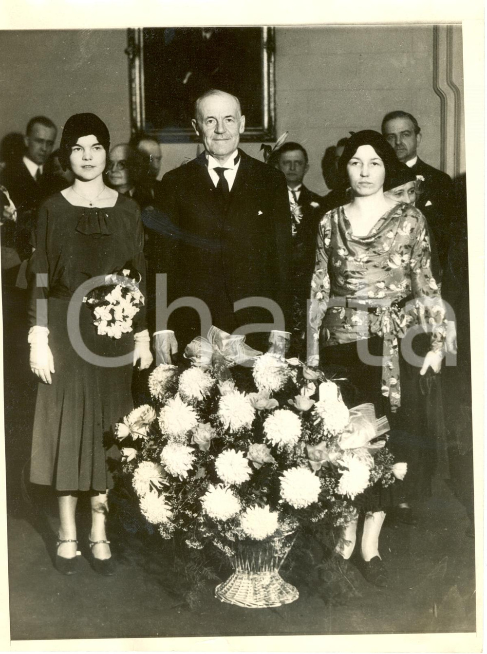 Fotografia d epoca originale 1931 COLUMBUS USA George WHITE primo governatore vedovo dell OHIO Fotografia 1