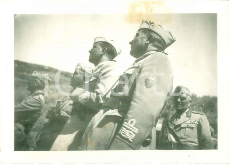 Fotografia d epoca originale 1935 ca TORINO Umberto II visita caserma 92Â° Fanteria Fotografia cm 9 x 6 1