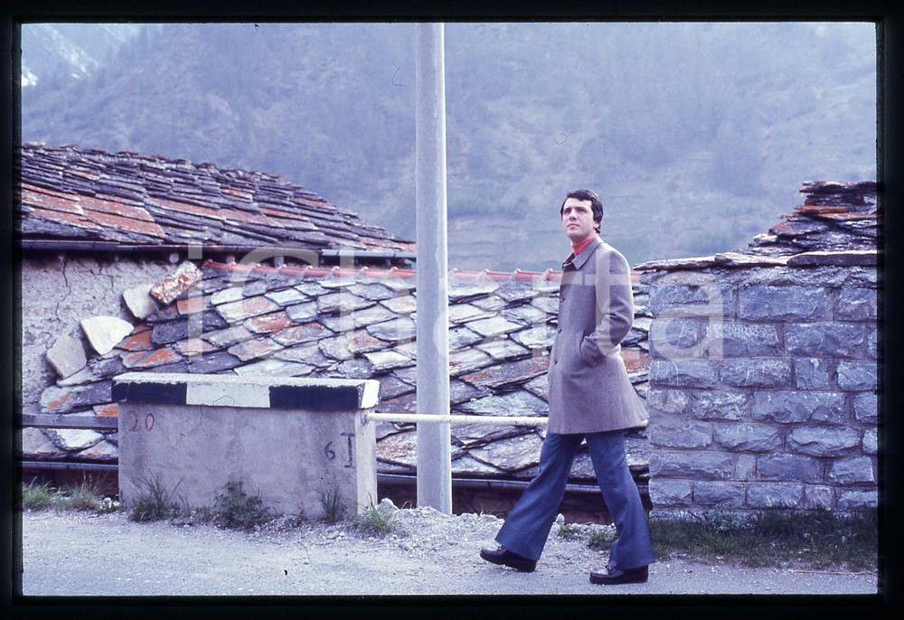 35mm vintage slide* 1970 ca ITALIA COSTUME Roberto BETTEGA Calciatore JUVENTUS 3