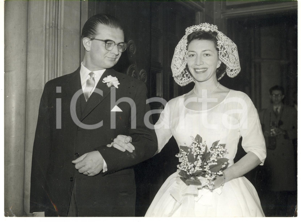1959 LONDON St James's Church - Matrimonio Marina DE GABARAIN e Giancarlo VILLA