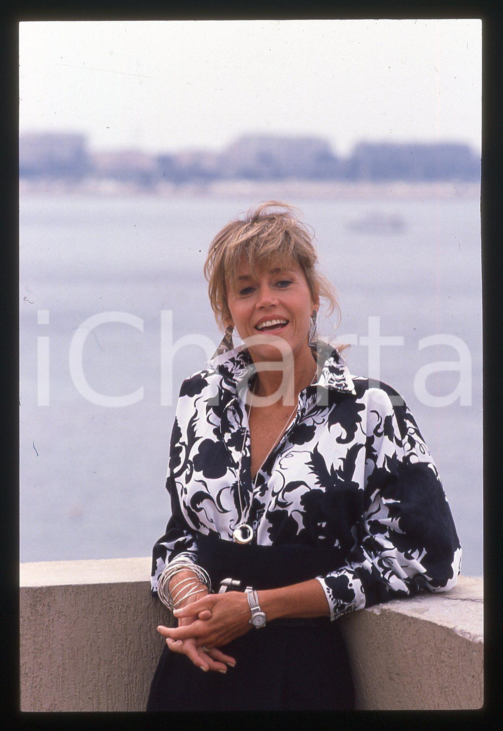 35mm vintage slide* 1989 FESTIVAL CANNES - Jane FONDA - Ritratto dell'attrice 33
