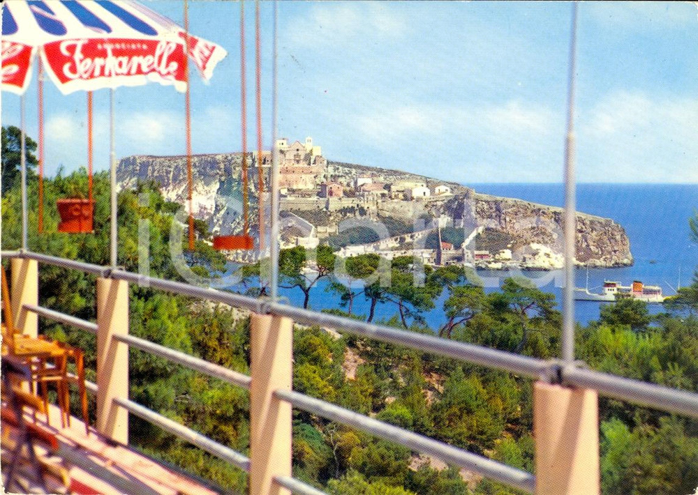 Cartolina originale da collezione 1967 ISOLE TREMITI Isola SAN NICOLA * FERRARELLE 1