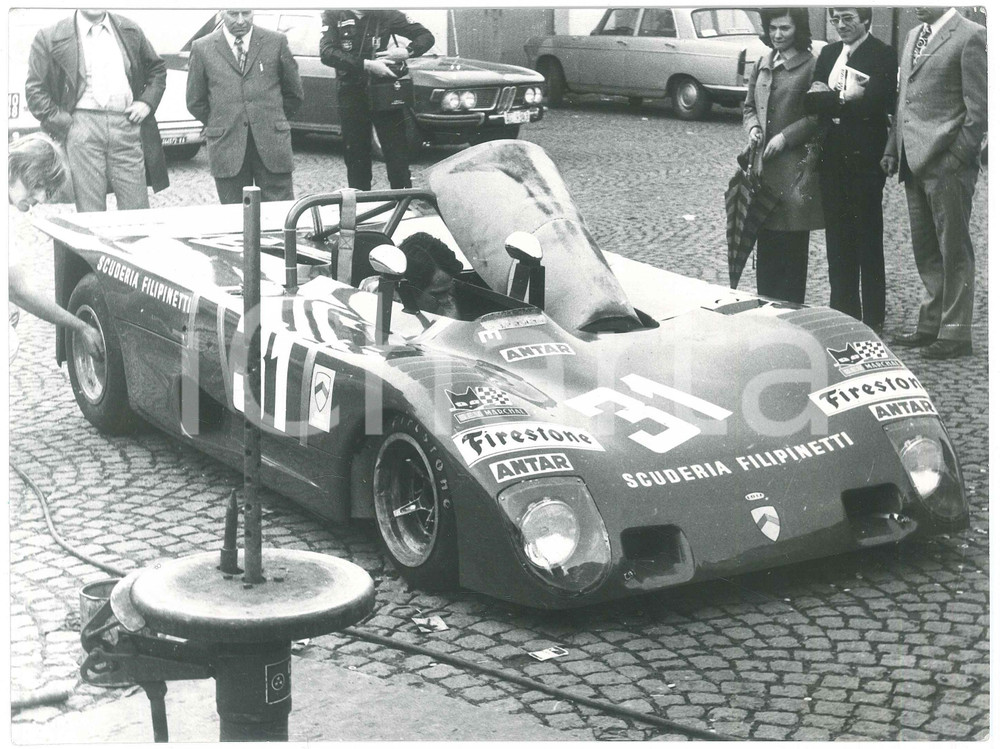 Fotografia d epoca originale 1972 FORMULA UNO  1000 km di MONZA  LOLA T290 FORD FILIPINETTI  Foto 1