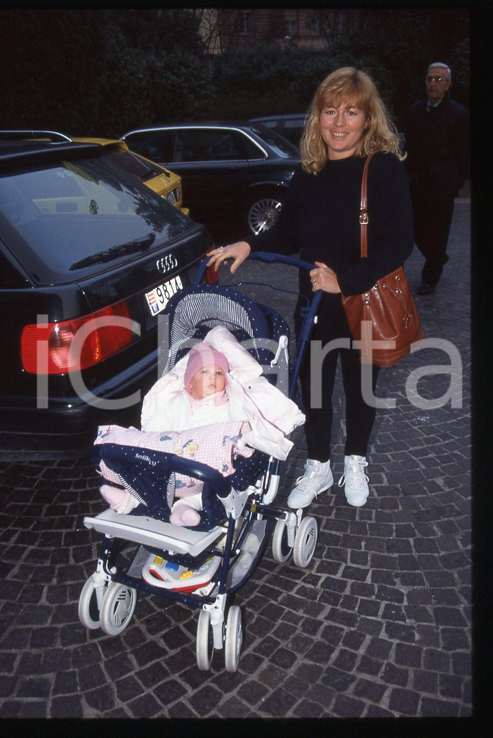 35mm vintage slide* 1995 ca COSTUME - Ilaria SUTERA e Patricia PILCHARD (2)
