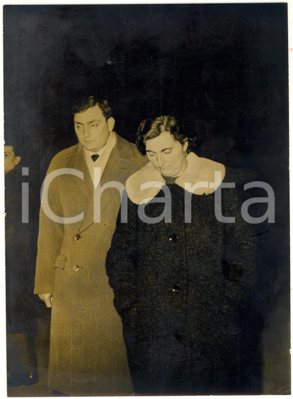 1960 TORTONA Morte Fausto COPPI - Arrivo dei fratelli Livio e Maria *Foto 13x18
