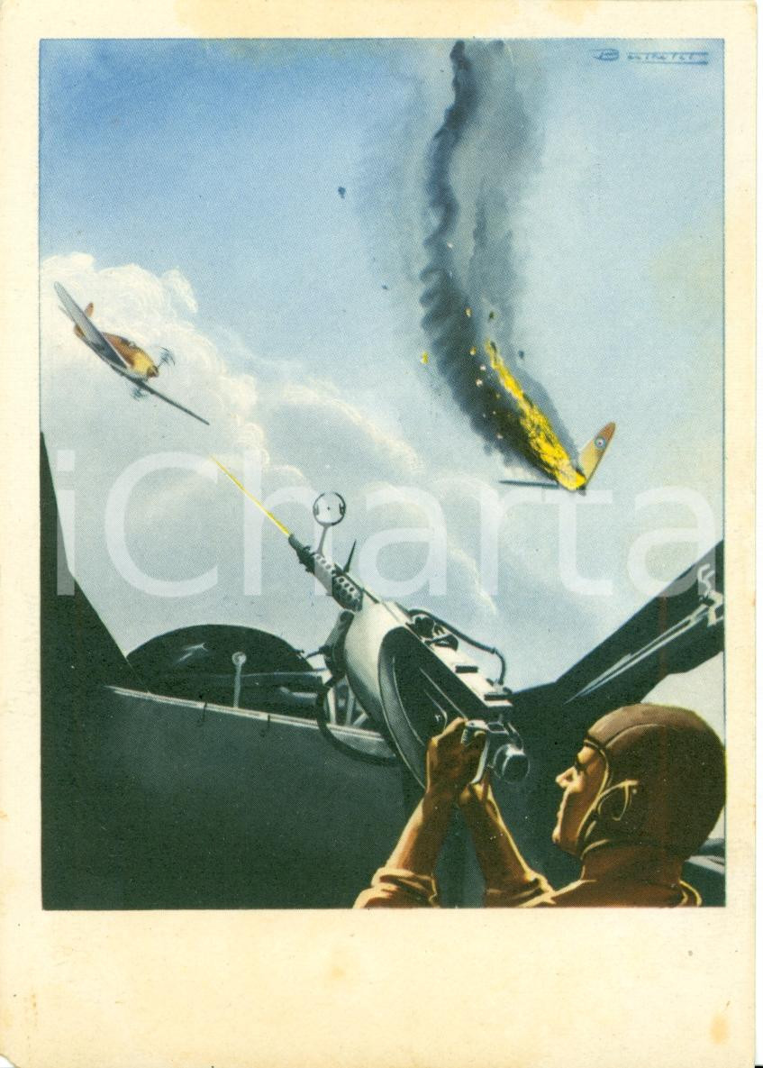 Cartolina originale da collezione 1935 ca PIANE DI MOCOGNO (MO) 2Â° Campo Pre-Aeronautico BALBO Illustrata 1