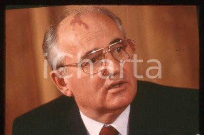 35mm vintage slide* 1990 ca POLITICS President of the USSR Mikhail GORBACHEV (1)