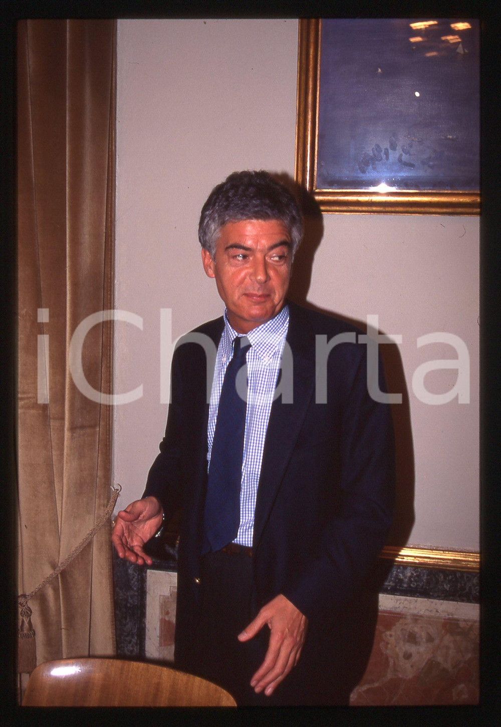 35mm vintage slide* 2000 ca MILANO Claudio MARTELLI Palazzo Serbelloni (11)
