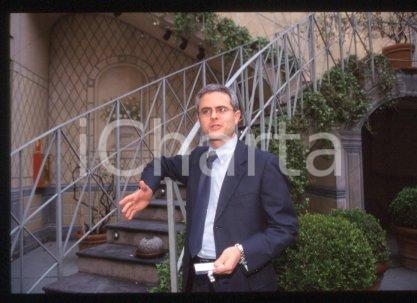 35mm vintage slide* 1999 ca CDB WEB TECH Spa Portrait of Carlo PIRZIO-BIROLI 10
