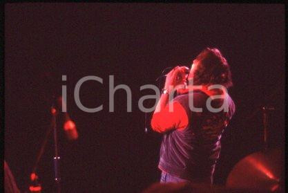 35mm vintage slide* 1985 ca MILAN vocalist of ANIMALS singer Eric BURDON (10)