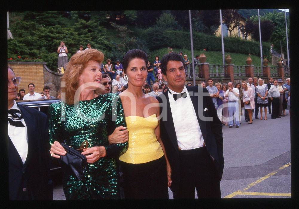 35mm vintage slide* 1988 CERNOBBIO Ali MacGRAW Samantha EGGAR Ritratto (5)